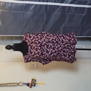 Floral Empire Waist Blouse